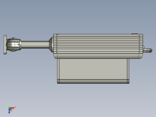 悬臂控制操控箱键盘支架-L2-墙座-固定底座-200俯视缩略图