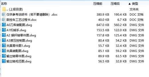 数控车削中心主轴箱及自驱动刀架的设计8张CAD图缩略图