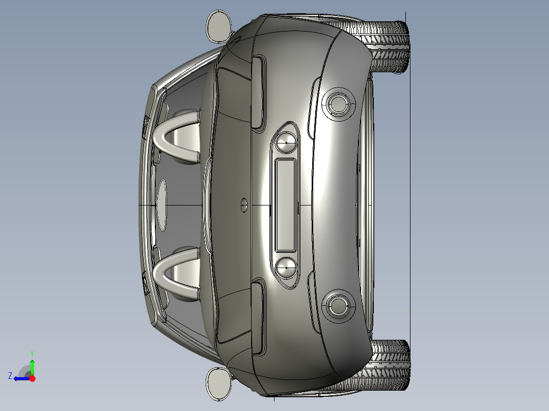 汽车车身 (70)右视图