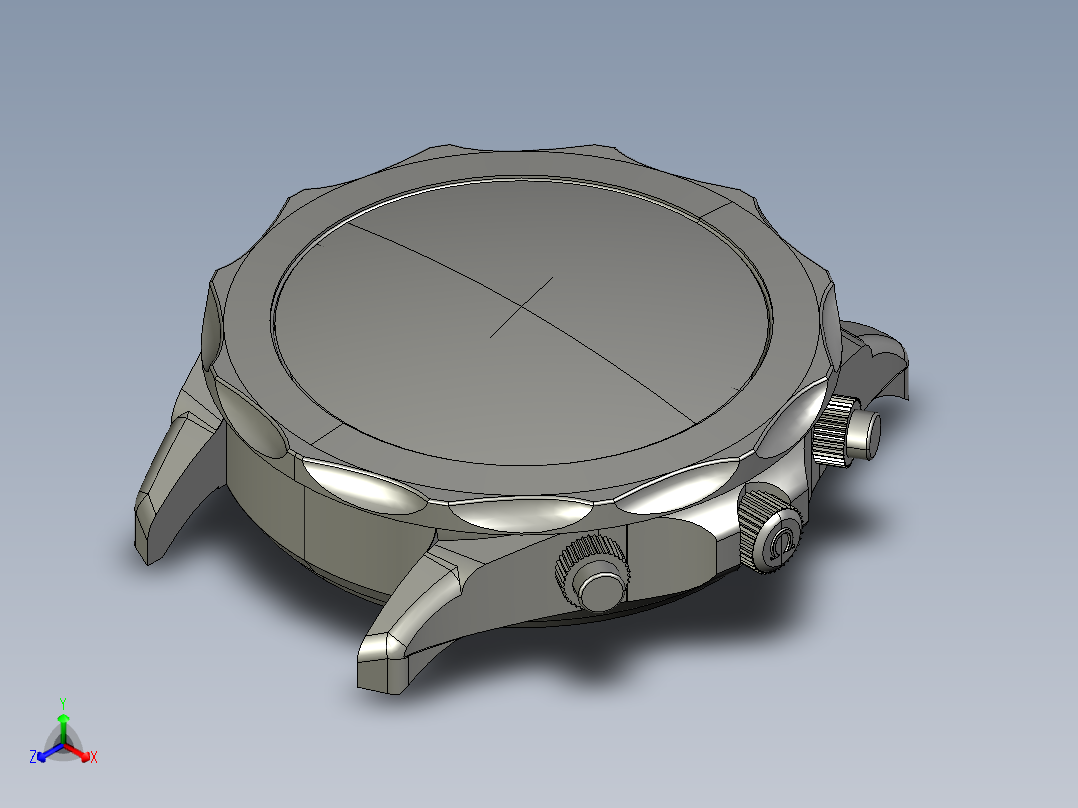 欧米茄Seamaster 2599.8000主视图