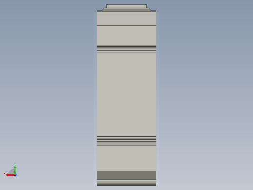 基恩士PX-10(P)_kc图纸模型后视缩略图