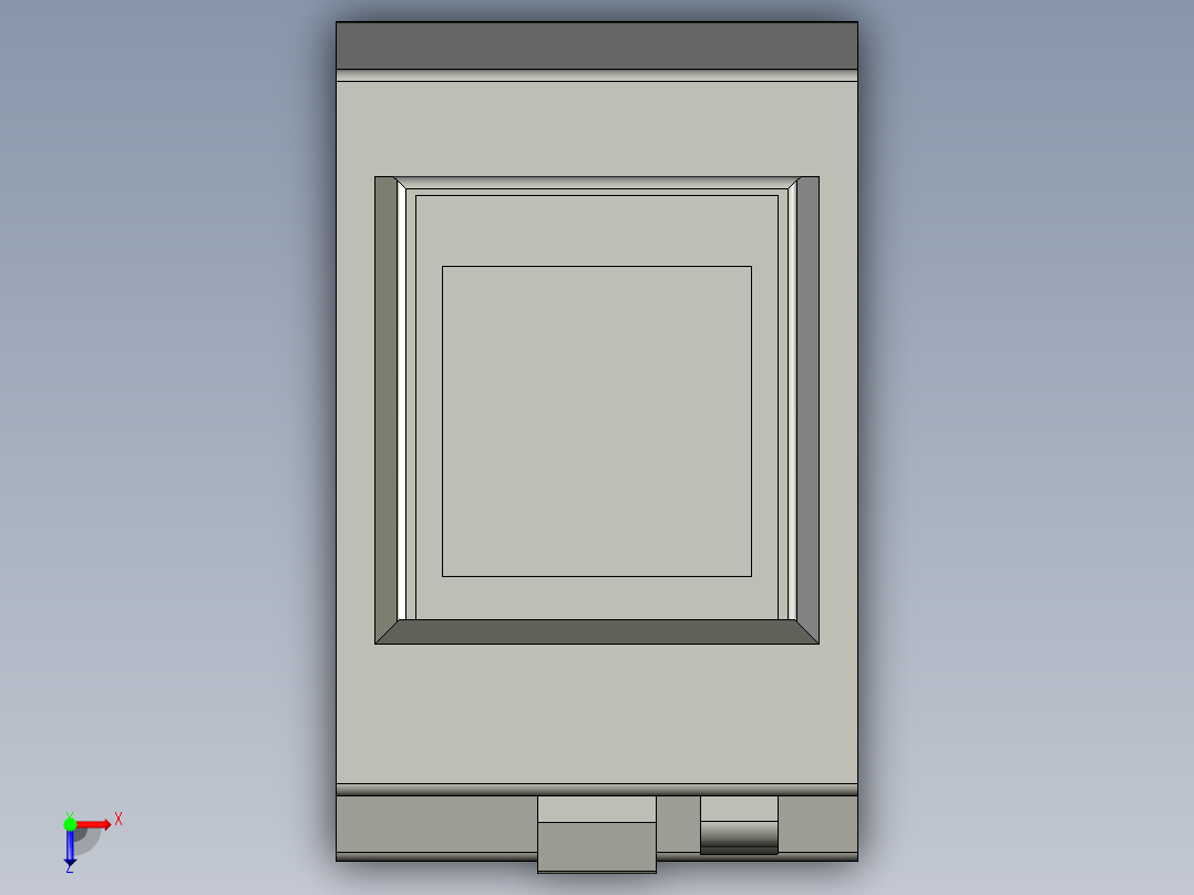 基恩士PX-10(P)_kc图纸模型俯视图