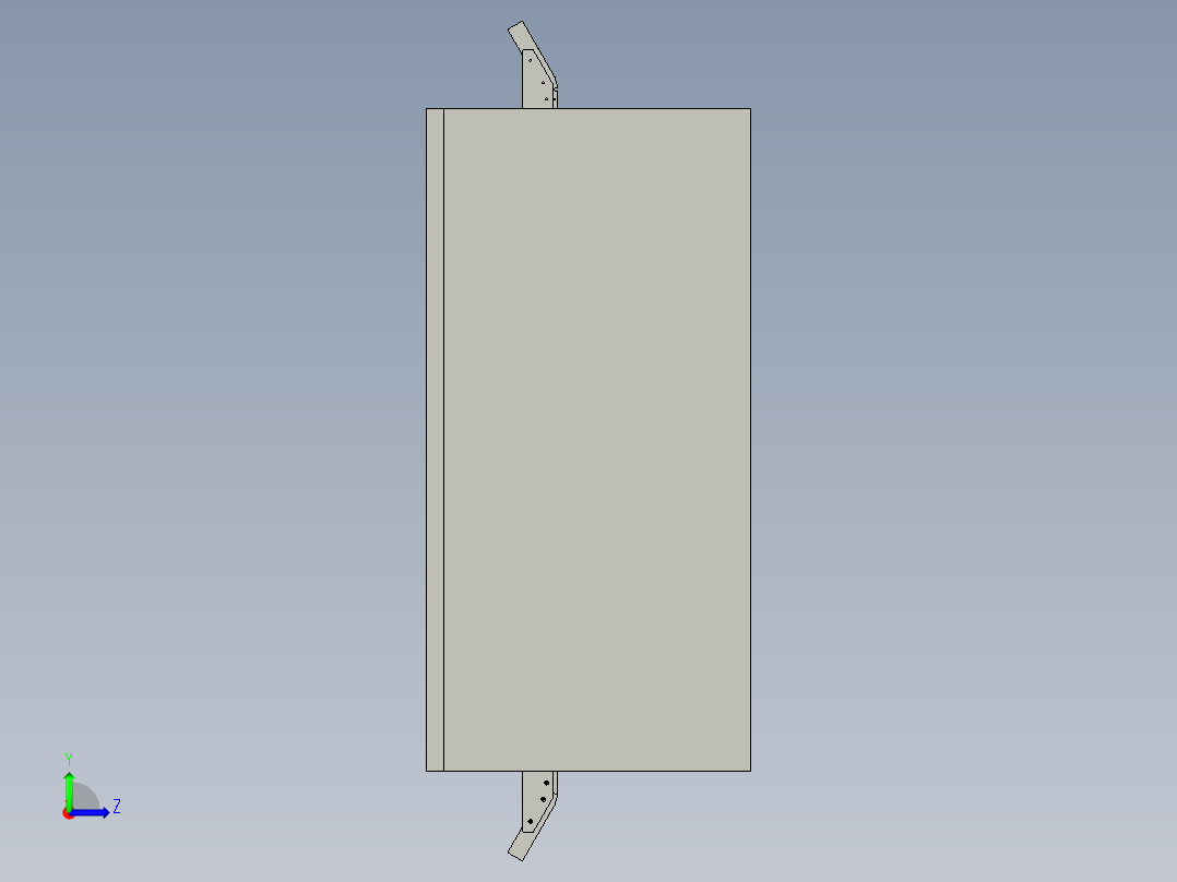 探针安装器左视图