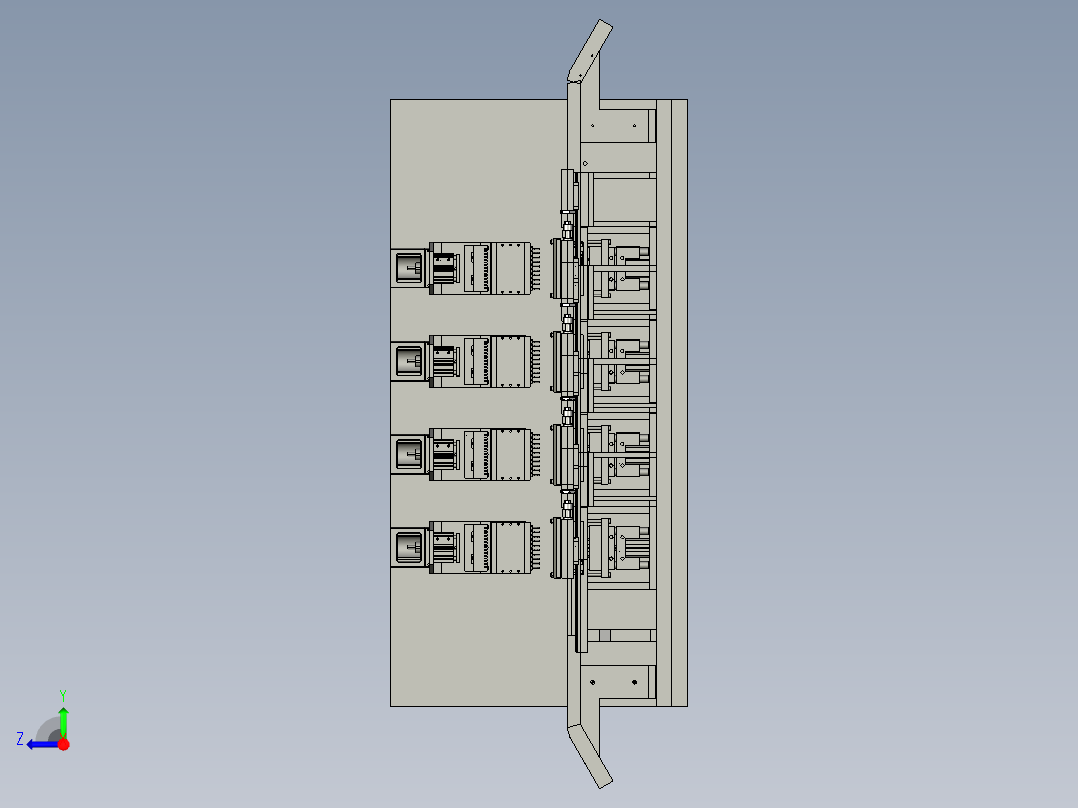 探针安装器右视图