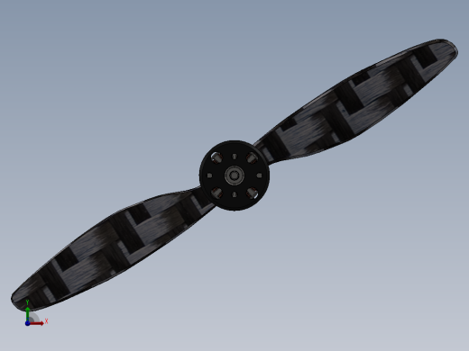 sunnysky 1000kv电动机带螺旋桨前视缩略图