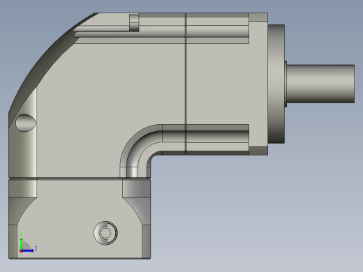 斜齿ZPGH060-L1 11-50-70-M5.STEP左视缩略图