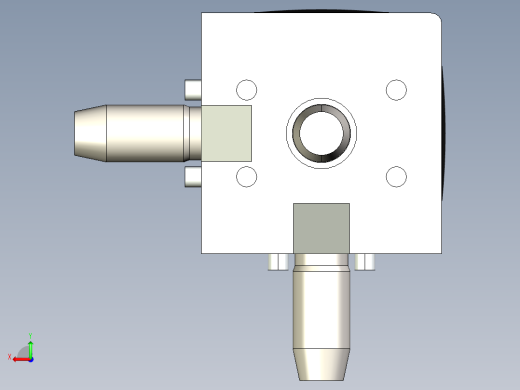 型材-BR 3D 45X45 CUBIC CONNECTOR KJN524480后视缩略图