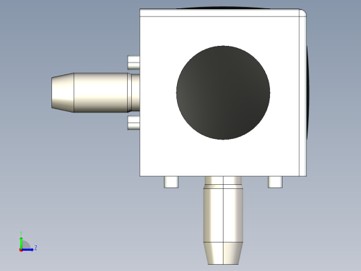 型材-BR 3D 45X45 CUBIC CONNECTOR KJN524480左视缩略图