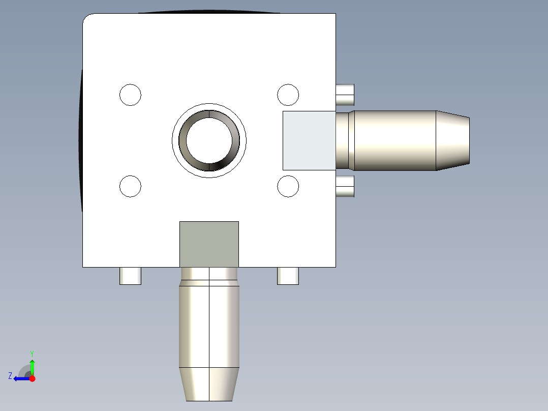 型材-BR 3D 45X45 CUBIC CONNECTOR KJN524480右视图