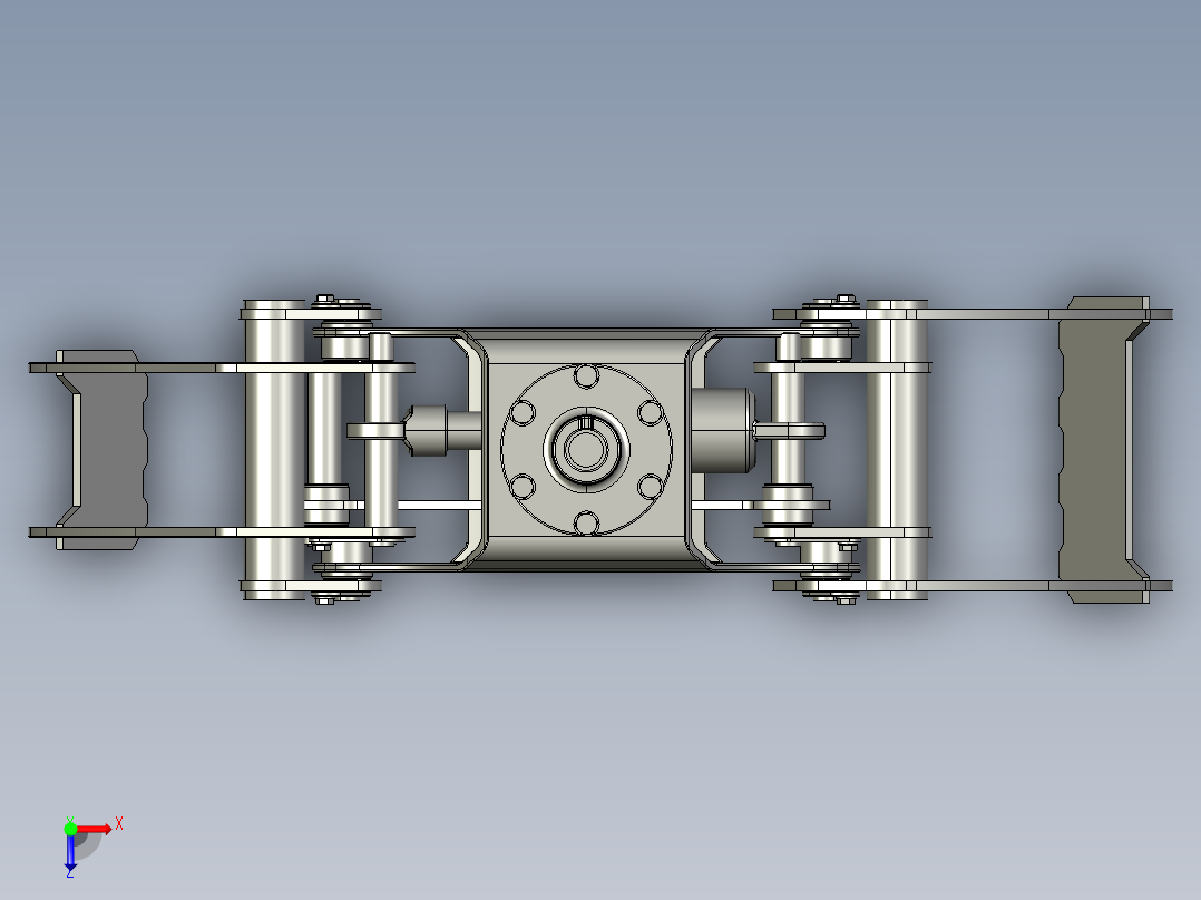机械爪 3D图纸 (17)俯视图