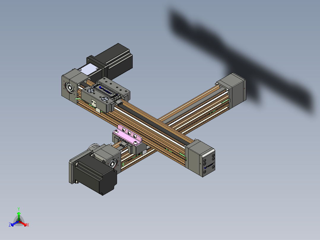 威洛博一般环境皮带-EB4十字组合主视图