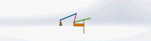 曲柄摇杆与正切机构串接缩略图