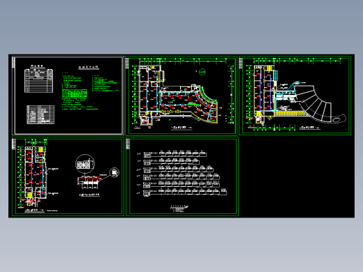 通信综合楼空调施工图