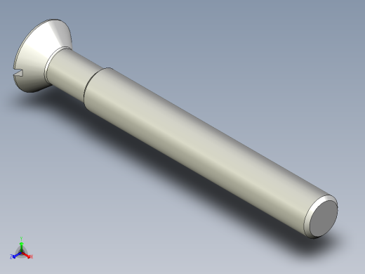 沉头螺钉-Screw_-M18-L150_120-30-3x3-40_-Countersunk_head.stp