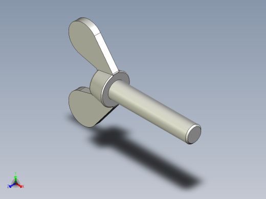 带耳螺钉-DIN_316_Wing_screws_6x0.75x30-27-11_33_2.3_17_6.stp正等轴测缩略图