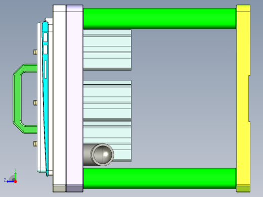 UX303-C-笔记本CNC工装夹具三维模型CNC1右视缩略图