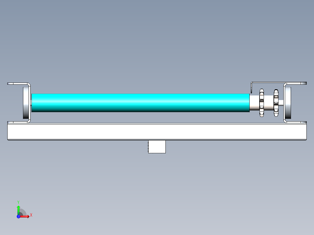液体灌装机前视图