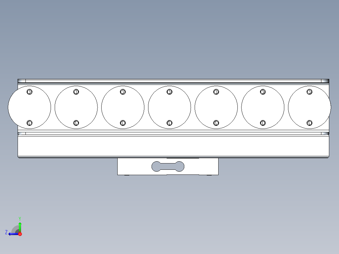 液体灌装机右视图