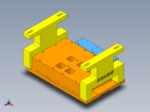 S5500-A-笔记本CNC工装夹具三维模型CNC2铣天线槽-200908