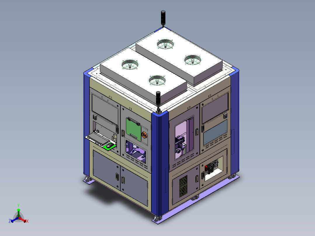 弹夹正等轴测图