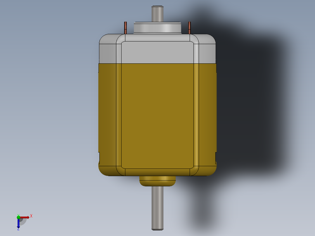 直流电机、电机(9)俯视图
