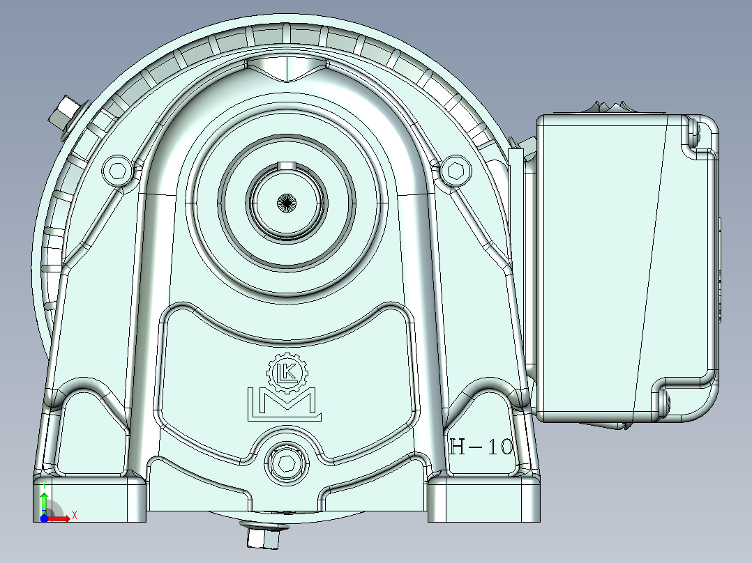 果蔬切条机前视图