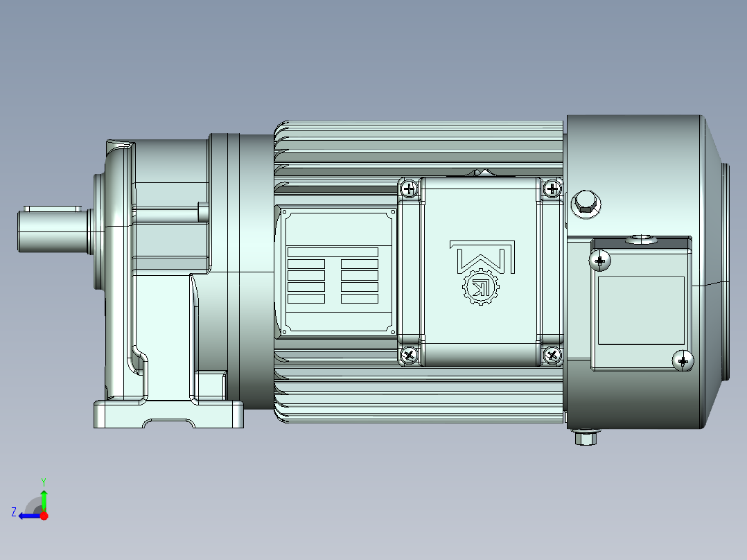 果蔬切条机右视图