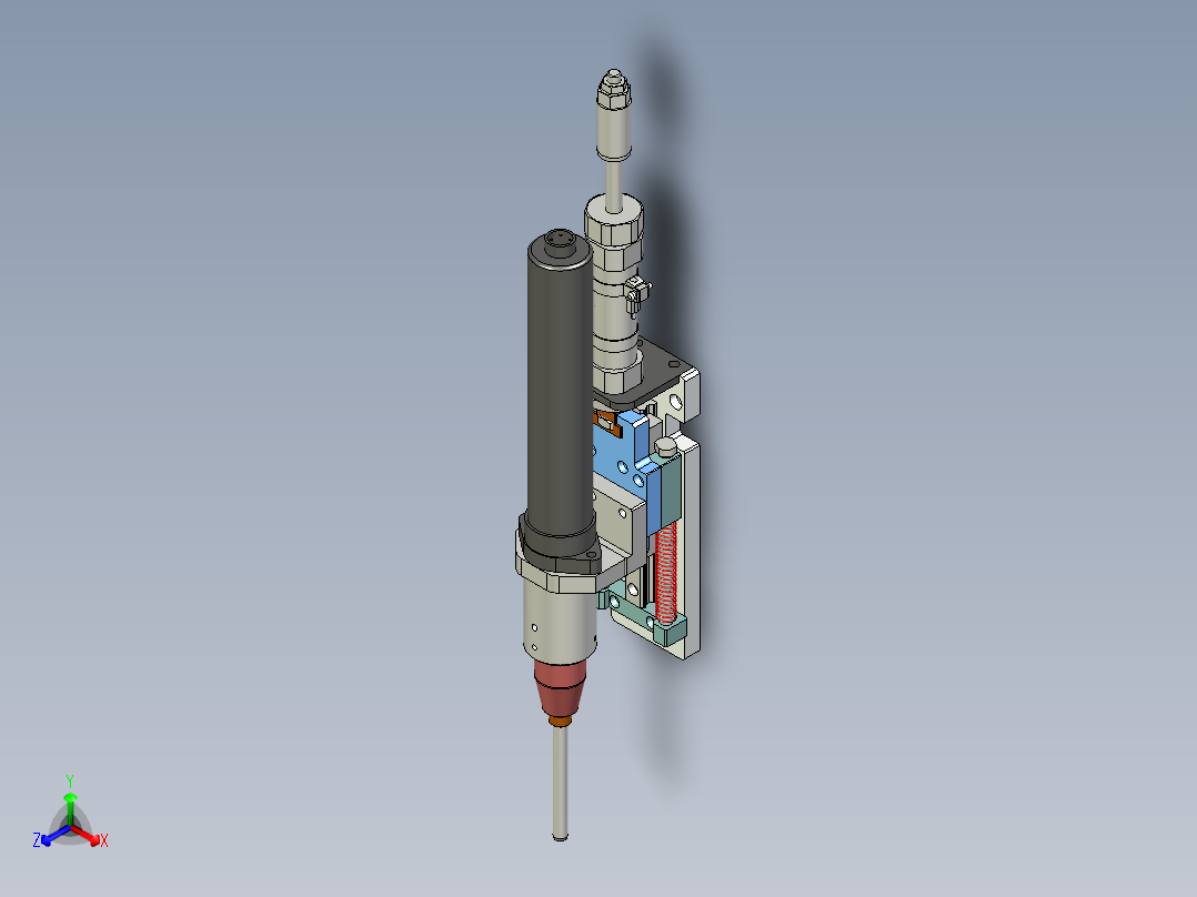 吸打螺丝锁付机构