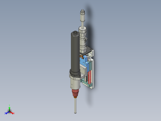 吸打螺丝锁付机构