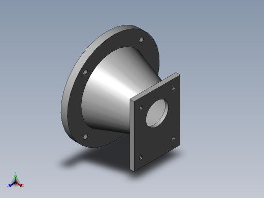 适配器正等轴测缩略图