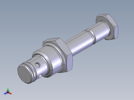 A0003041-筒式液压22通阀正等轴测缩略图