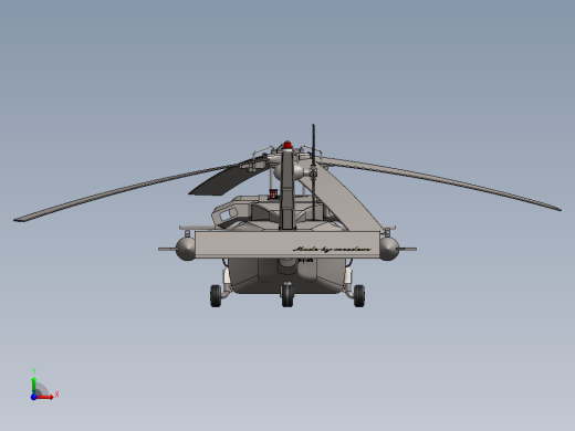 黑鹰直升机前视缩略图