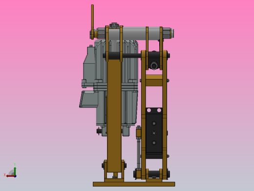 YP21系列电力液压盘式制动器YP21-500-400×30-ⅡB-CL.RL.WL.HL.H后视缩略图