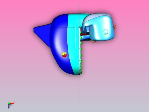 动物造型沙发俯视缩略图