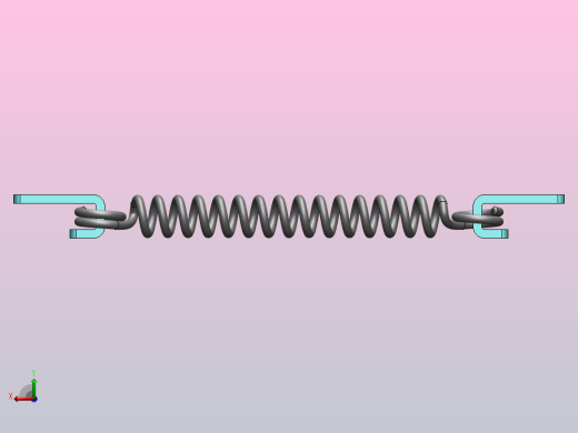 张力弹簧运动分析后视缩略图