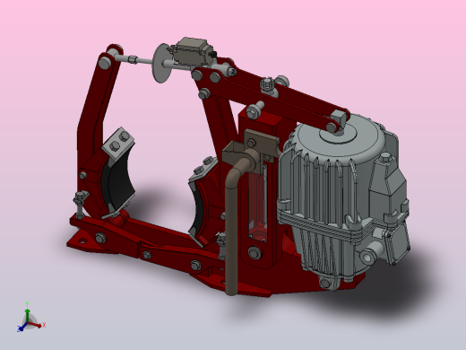 YW、YWB系列电力液压鼓式制动器YW160-220-ⅠA-HR-WC.RL.WC