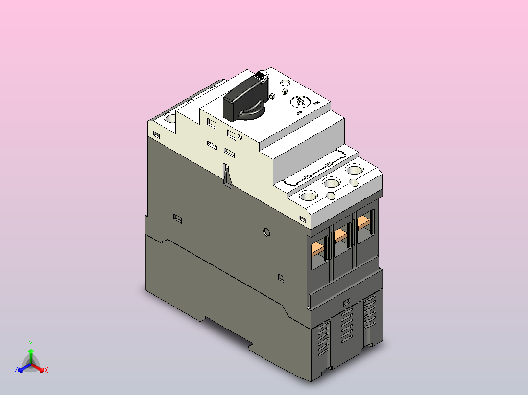 电机保护器MPW80 Weg主视图