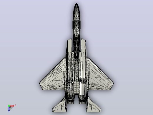F15s飞机俯视缩略图