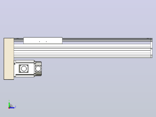 日规模组半封闭丝杆TPA-HNR-220D-3210C-L450-MP-Y-P1K-N3左视缩略图