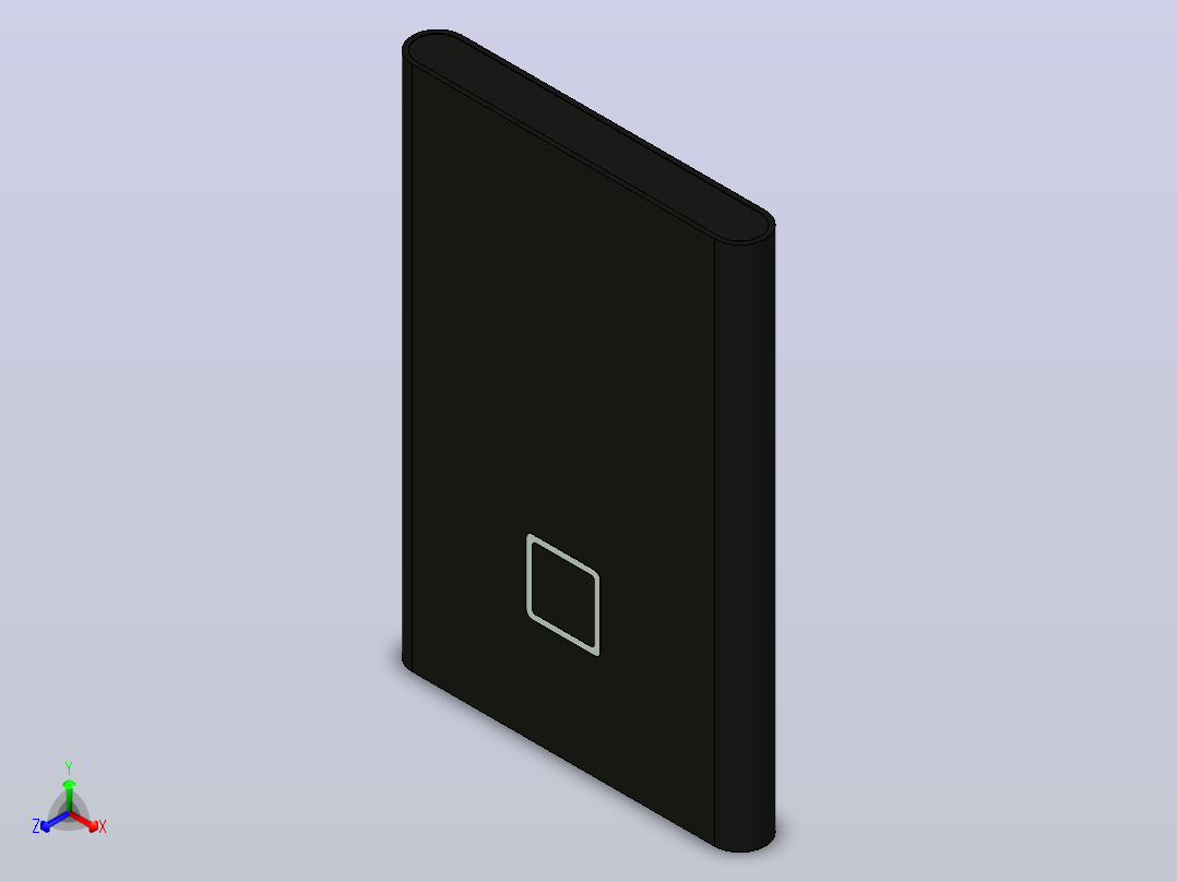 三星便携式ssd t touch 主视图