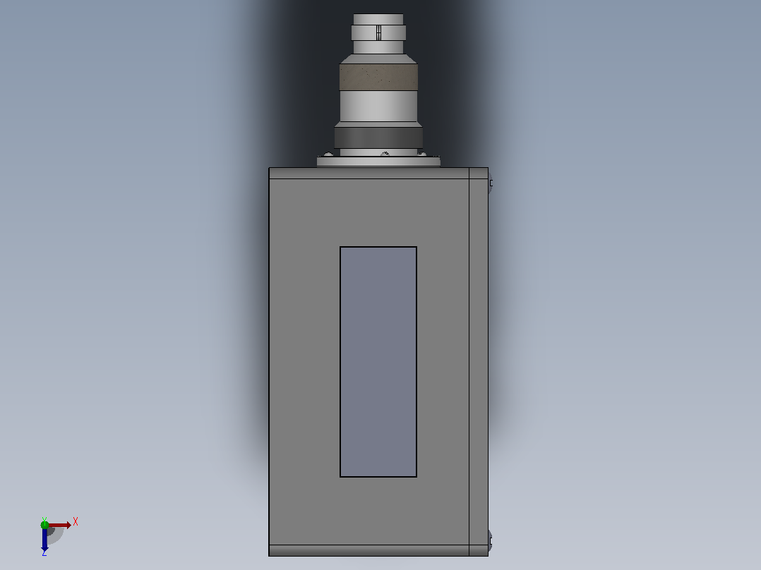 TXZC1型智能╱电子差压开关╱控制器[TXZC1-1SD00.100N.01]俯视图