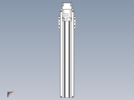 钢基模组TPA-KNR-8610C-540A1-MU-H0S0俯视缩略图