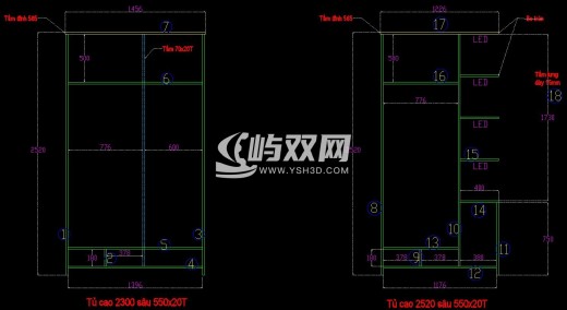 直角柜子缩略图