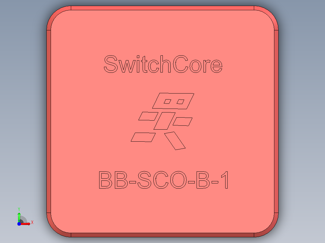 SwitchCore模块前视图