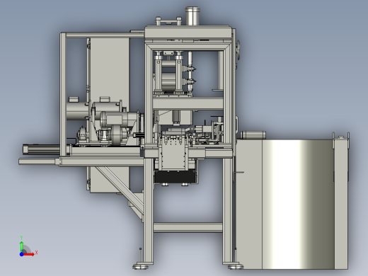 某自动化生产流水线step格式前视缩略图