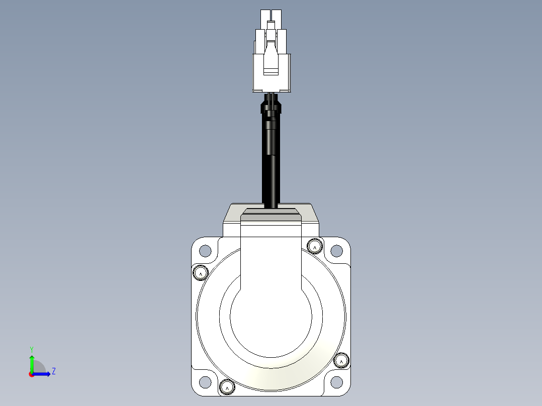 松下电机-MATSUSHITA_MSMF042L1C2左视图