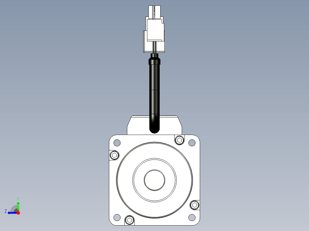松下电机-MATSUSHITA_MSMF042L1C2右视图