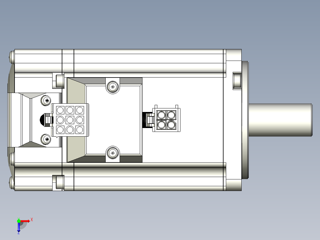 松下电机-MATSUSHITA_MSMF042L1C2俯视图
