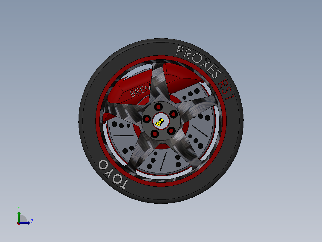 solidworks 车轮制动器总成