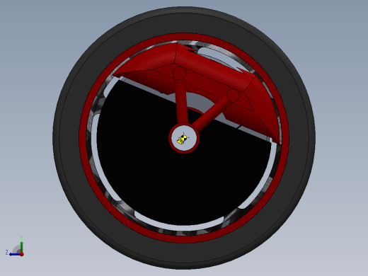 solidworks 车轮制动器总成右视缩略图